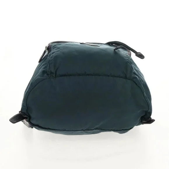 PRADA Backpack Nylon Blue Silver Auth 157773 - Picture 9 of 16